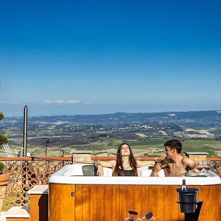 Agri Apartment La Terrazza La Ripadoro Chianni Kültér fotó