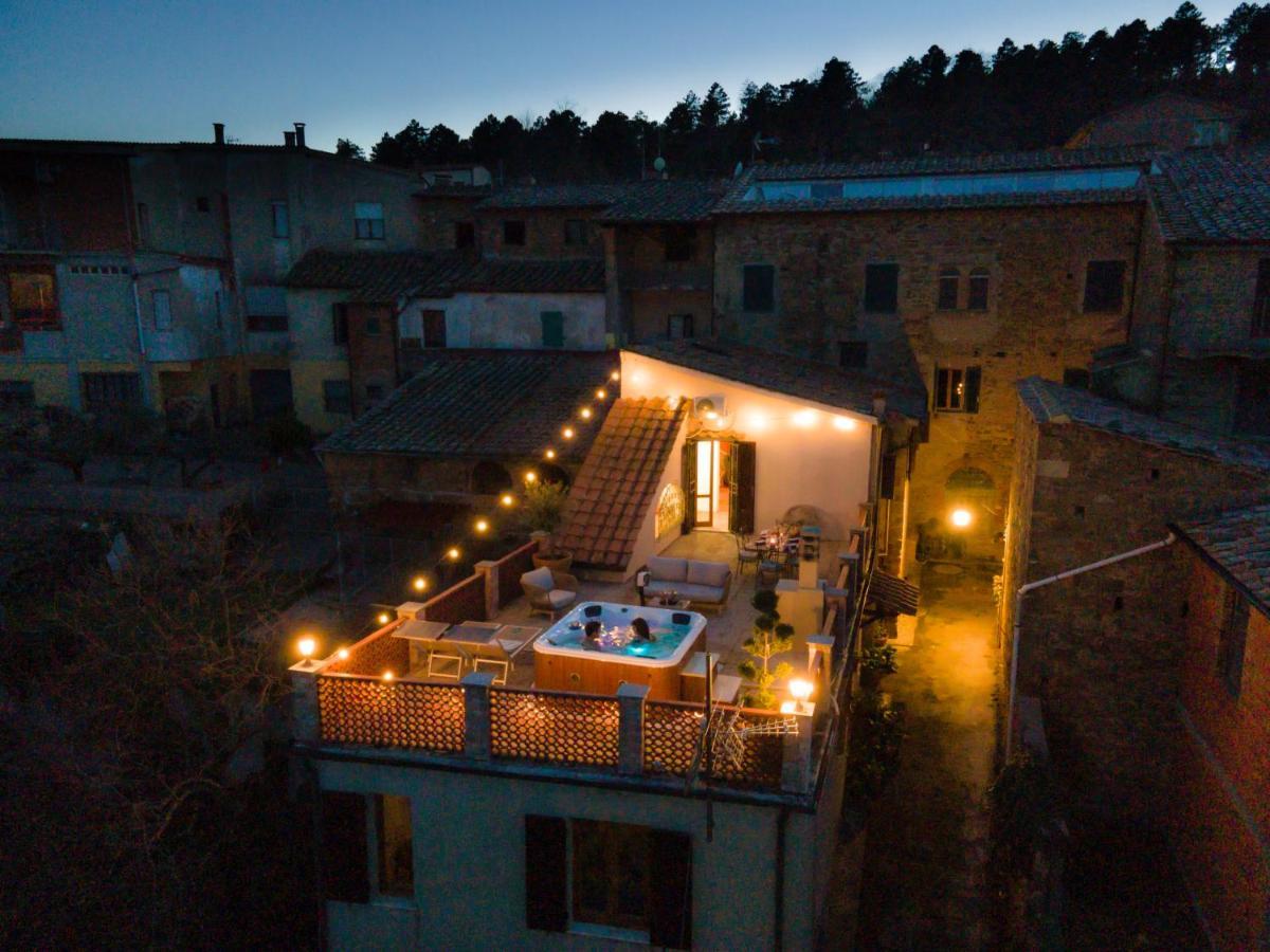 Agri Apartment La Terrazza La Ripadoro Chianni Kültér fotó
