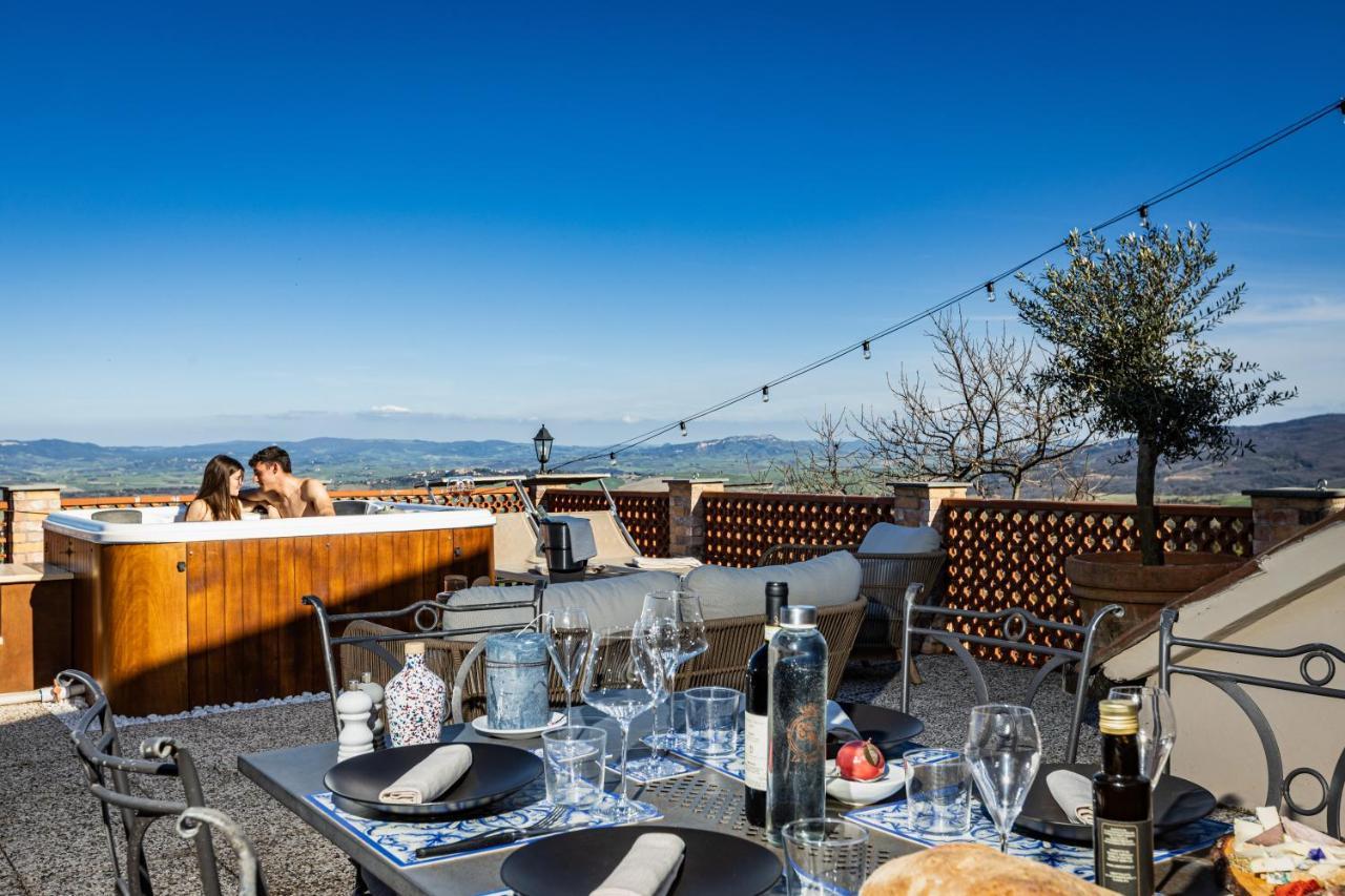 Agri Apartment La Terrazza La Ripadoro Chianni Kültér fotó